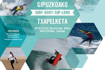 Campeonato de Gipuzkoa de Surf, SUP y Longboard en Deba
