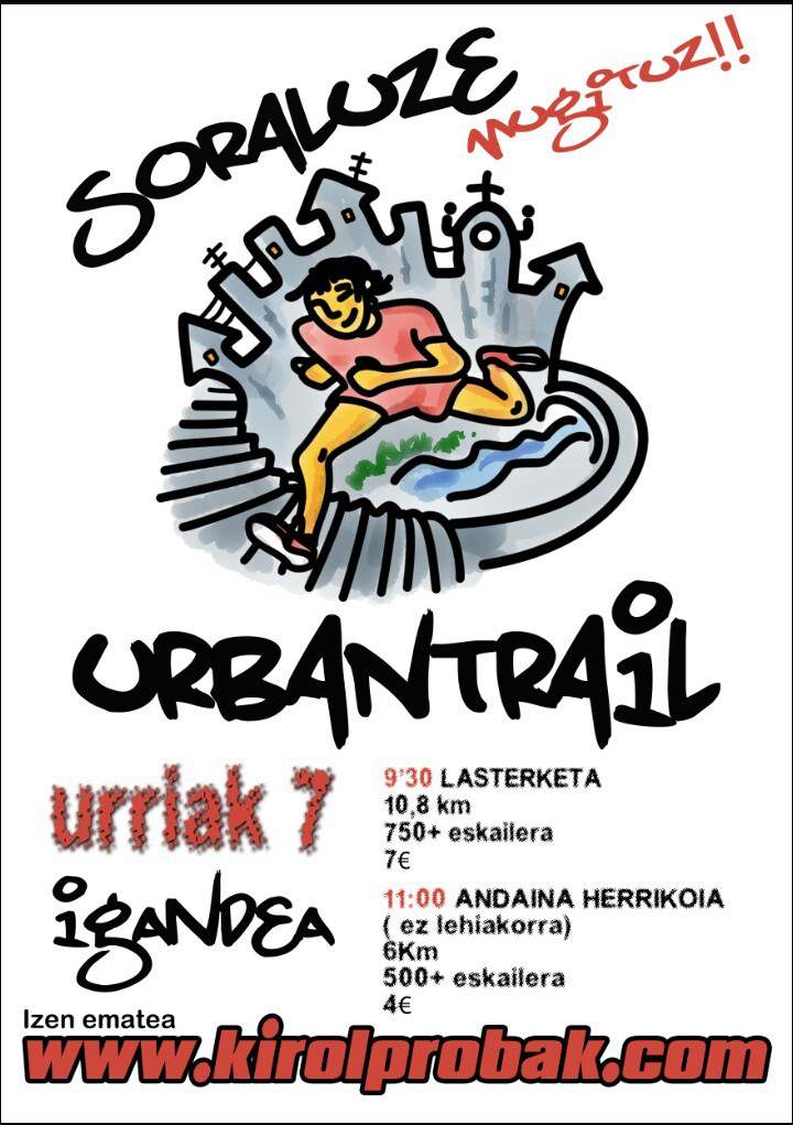 El domingo se celebra la primera edición del Soraluze Urban Trail