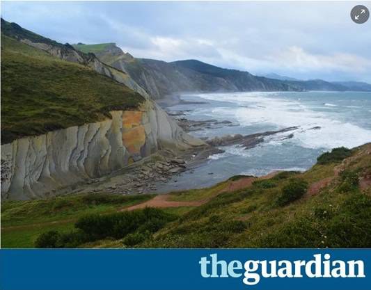 El Geoparque de la Costa Vasca, en 'The Guardian' y 'National Geographic'