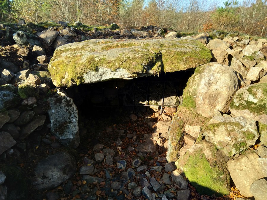 Finalizan los trabajos de restauración del dolmen de Kerexetaegia Hegokoa 