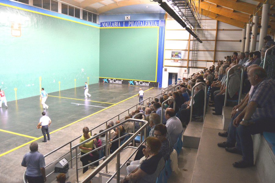 Mallabia, escenario del campeonato de pelota por parejas