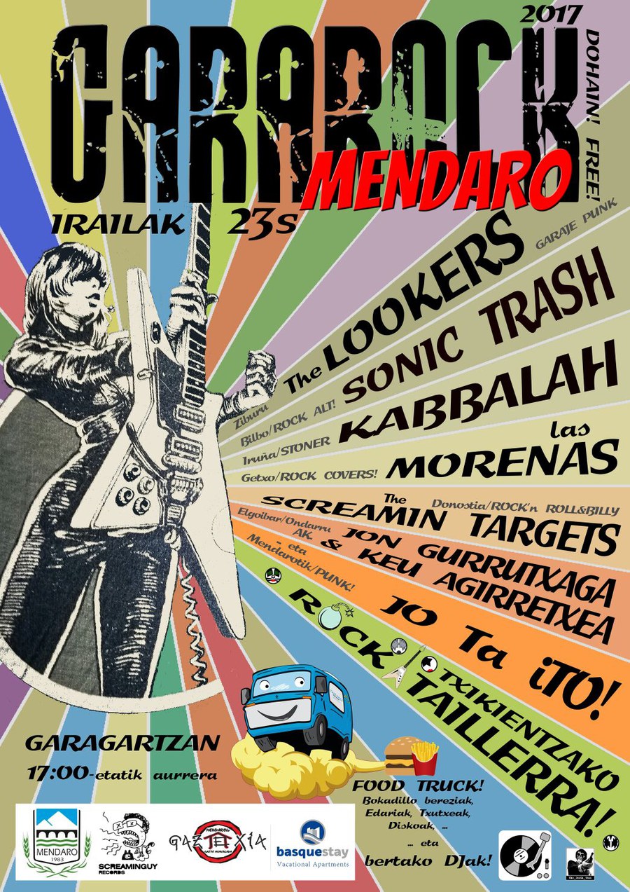 Siete bandas actuarán en la segunda edición del Gararock de Mendaro